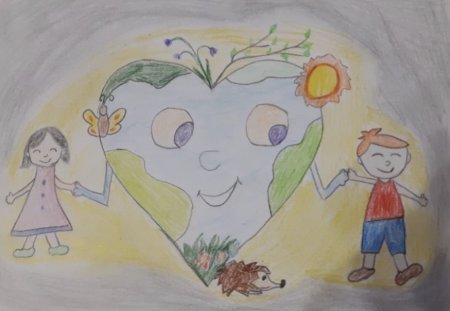 Рисунок для лагеря улыбка нарисовать