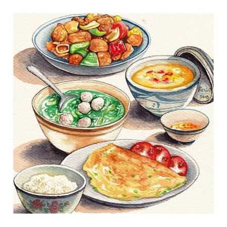 Рисунки по кулинарии
