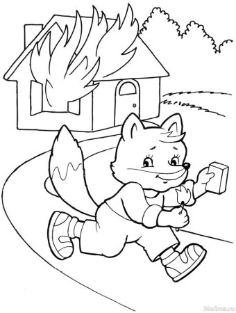 Детские рисунки на тему спички детям не игрушка