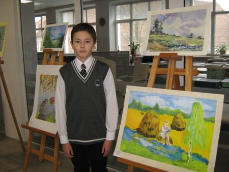 Рисунок мой родны край