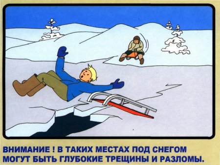 Безопасность на водоемах зимой