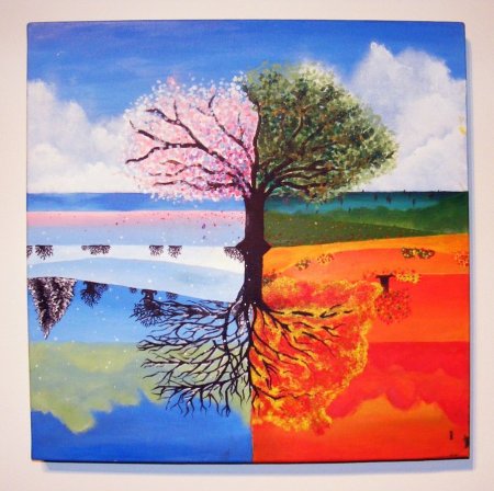 Картина из времен года