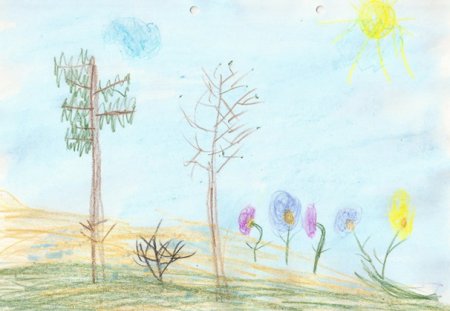 Вивальди Весна детские рисунки