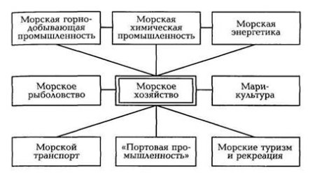 Схема понятия о морском хозяйстве