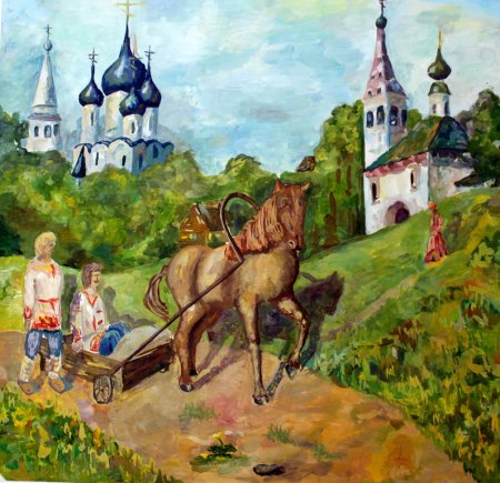 Как можно нарисовать исторические пейзаж