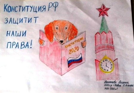 Рисунок ко Дню Конституции