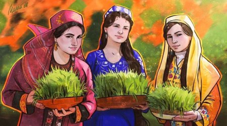 Новруз байрам прыжки через костер