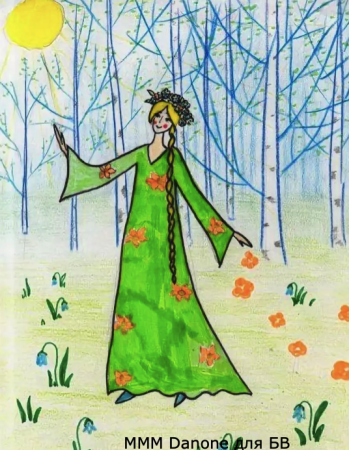 Весенние рисунки