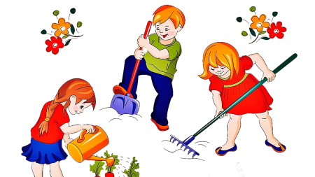 Садовник раскраска для детей