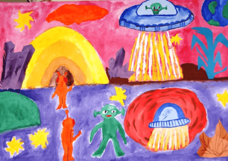 Планета детства рисунок