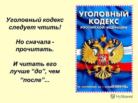 Уголовный кодекс РФ