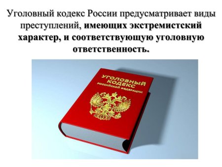Уголовный кодекс России