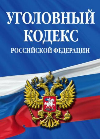 Уголовный кодекс РФ обложка