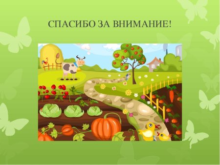 Наш огород для детей
