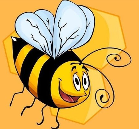 Пчела рисунок