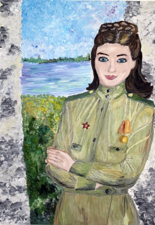 Портрет мамы рисунок