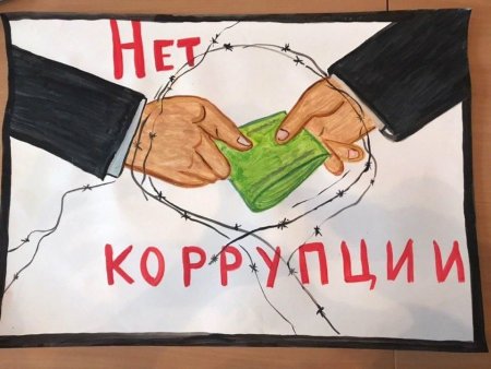 Коррупция плакат
