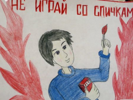 Рисунок на тему предупреждения детского травматизма