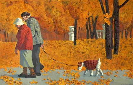 Осенний пейзаж Бражкин Леонид
