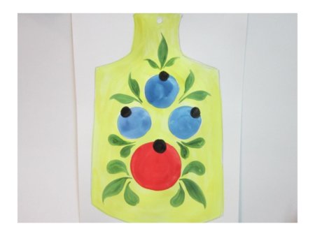 Городецкая роспись старшая группа рисование