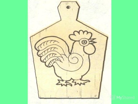 Трафарет разделочной доски