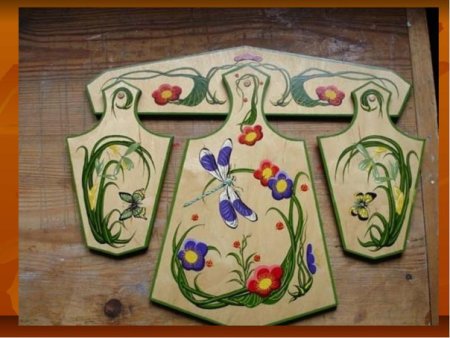 Роспись разделочных досок своими руками