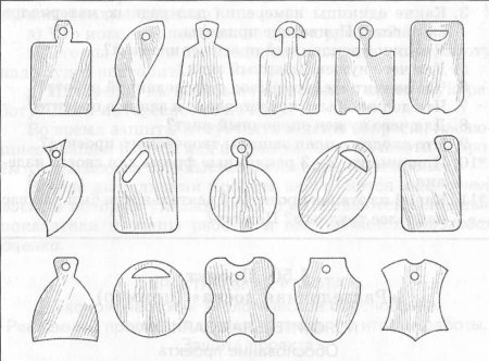 Эскиз кухонной доски