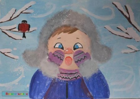 Мороз рисунок