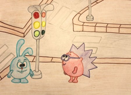 Смешарики правила дорожного движения