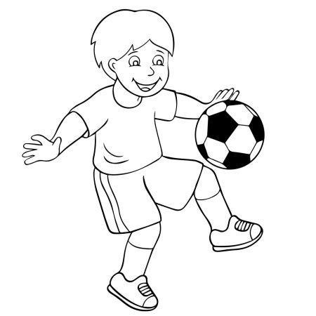 Рисунок на тему футбол