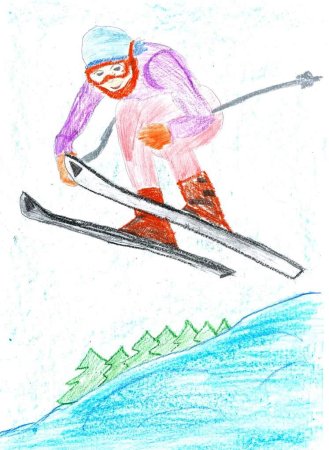 Рисование на тему любой вид спорта