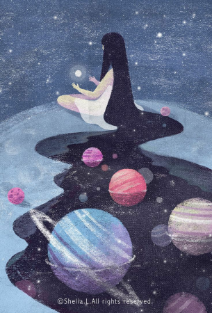 Рисунок на тему космос