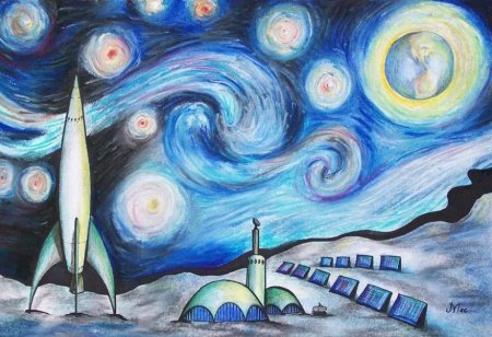 Рисунок на тему космос