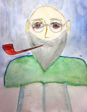 Рисование мудрость старости