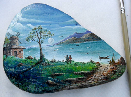 Морской пейзаж на Камне