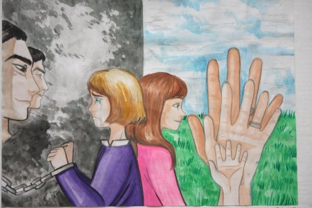 Мы против насилия рисунки