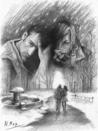 Рисунки карандашом расставание