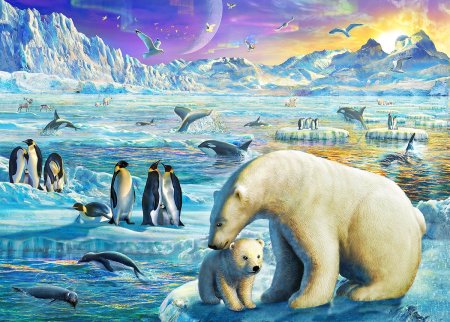Арктика детские рисунки