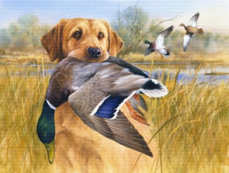 Картина охотники