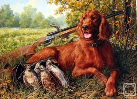 Охотник эскиз