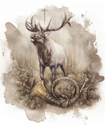 Охотники на привале