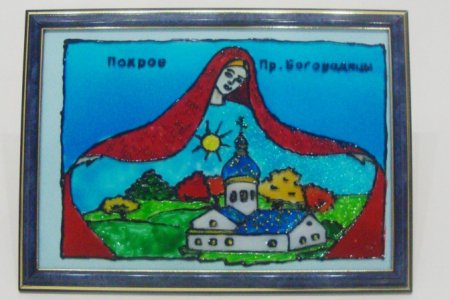 Раскраска Божья Матерь с младенцем