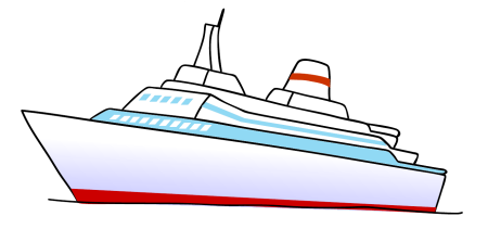 Нарисовать корабль