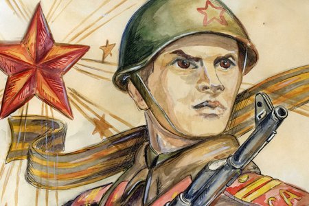 Война рисунок карандашом