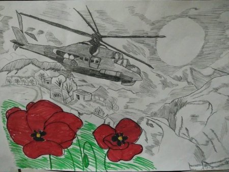 Рисунки на военную тему