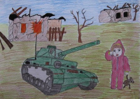 Рисунки на военную тему