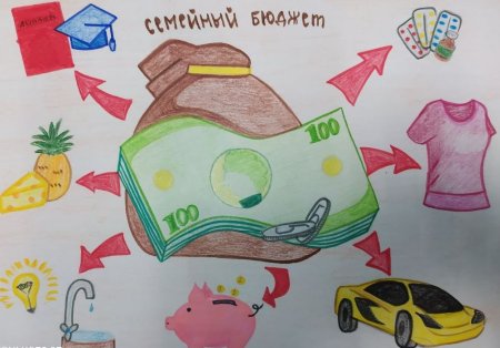 Рисунок на тему финансовая грамотность