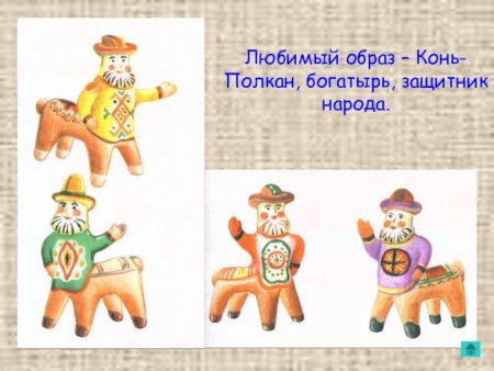 Каргопольская игрушка цветовая гамма