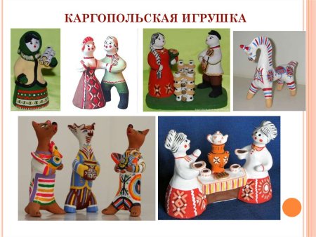 Элементы Каргопольской росписи для детей