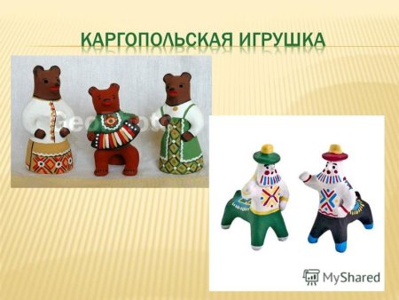 Каргопольская игрушка Полкан этапы лепки